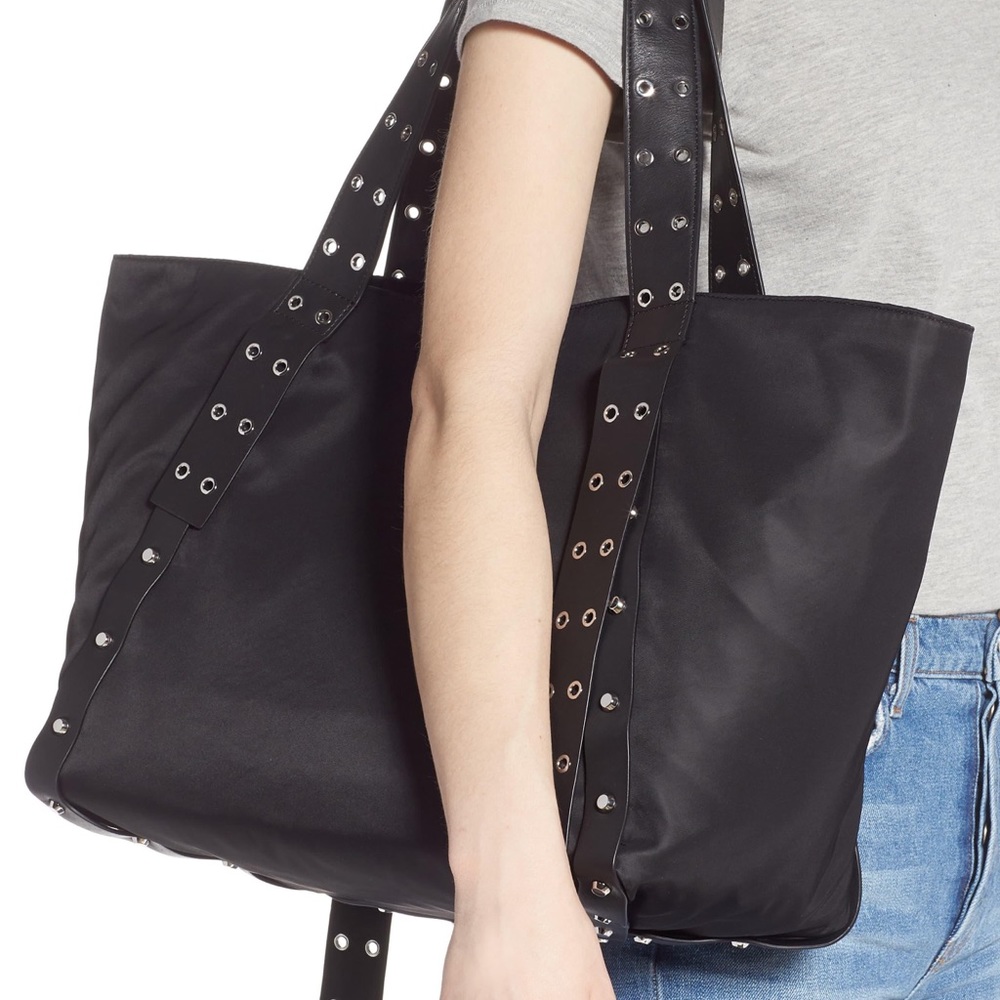 NWT AllSaints Sid East/West Nylon Tote